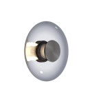 Paul Neuhaus Pure Vitrum Kinkiet/Lampa Sufitowa Szary 6082-15