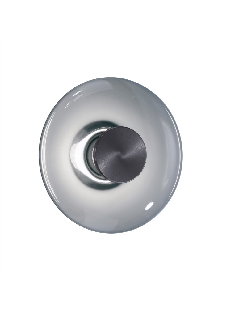 Paul Neuhaus Pure Vitrum Kinkiet/Lampa Sufitowa Szary 6082-15