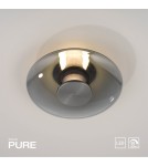 Paul Neuhaus Pure Vitrum Kinkiet/Lampa Sufitowa Szary 6082-15
