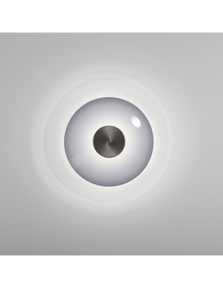 Paul Neuhaus Pure Vitrum Kinkiet/Lampa Sufitowa Szary 6082-15