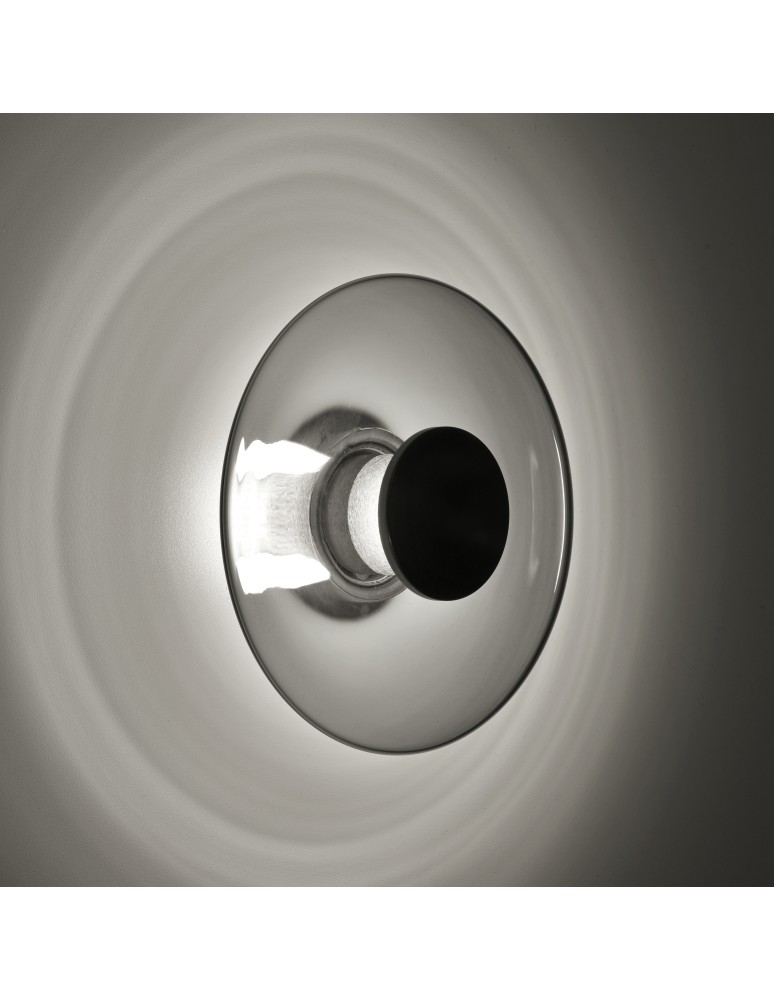 Paul Neuhaus Pure Vitrum Kinkiet/Lampa Sufitowa Szary 6082-15