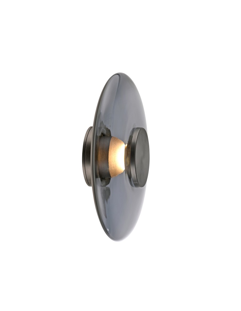 Paul Neuhaus Pure Vitrum Kinkiet/Lampa Sufitowa Szary 6082-15