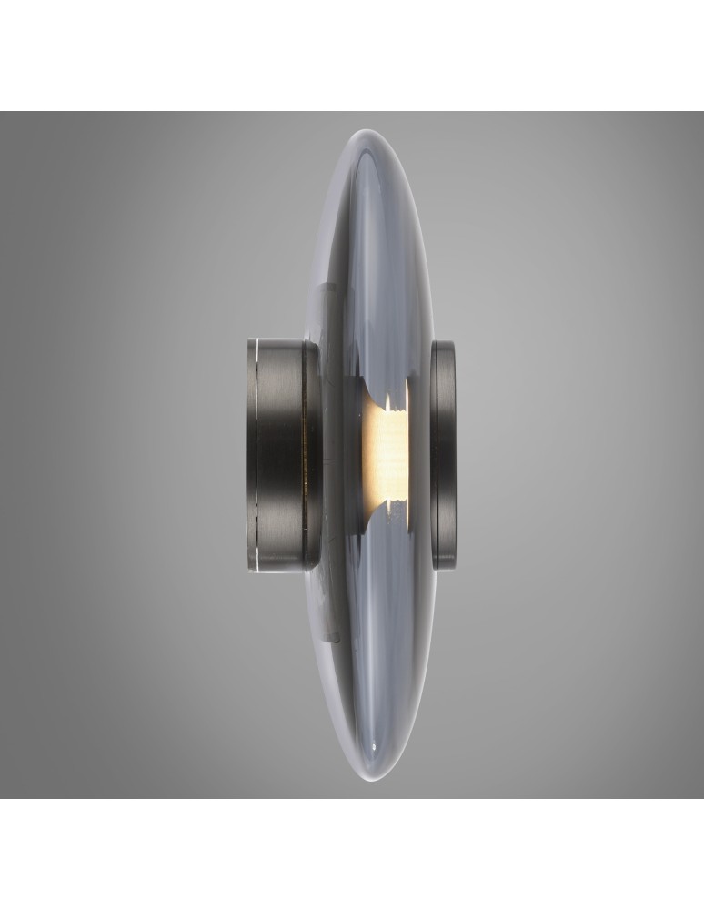 Paul Neuhaus Pure Vitrum Kinkiet/Lampa Sufitowa Szary 6082-15