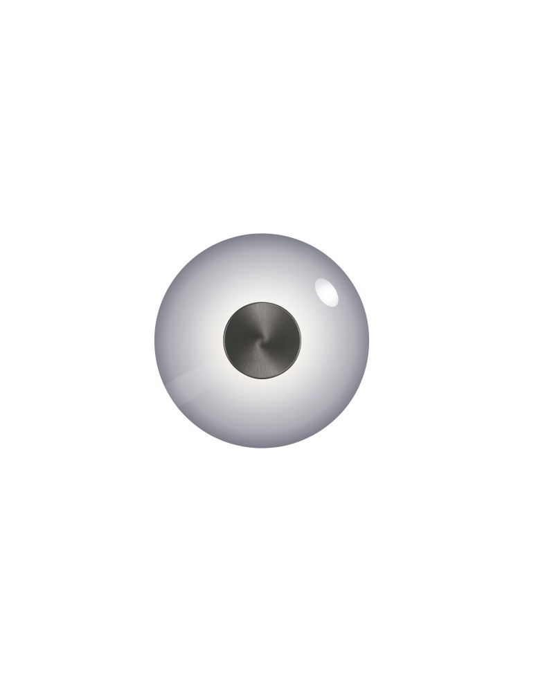 Paul Neuhaus Pure Vitrum Kinkiet/Lampa Sufitowa Szary 6082-15