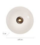 Paul Neuhaus Pure Vitrum Lampa Sufitowa Ciemnometalowo-Brązowy 6083-34