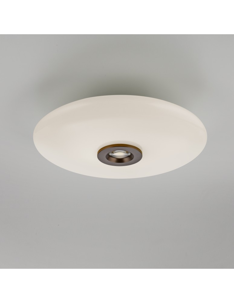 Paul Neuhaus Pure Vitrum Lampa Sufitowa Ciemnometalowo-Brązowy 6083-34