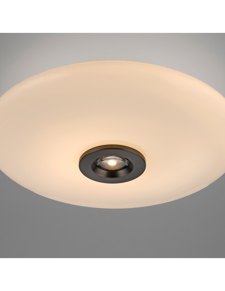 Paul Neuhaus Pure Vitrum Lampa Sufitowa Ciemnometalowo-Brązowy 6083-34