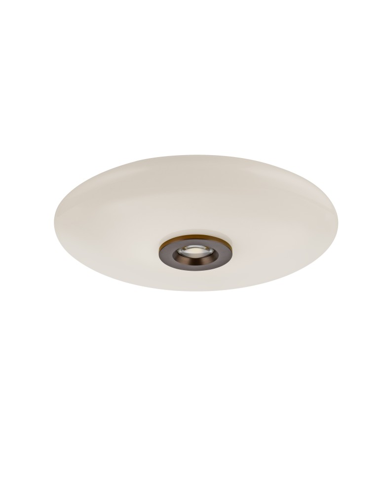 Paul Neuhaus Pure Vitrum Lampa Sufitowa Ciemnometalowo-Brązowy 6083-34