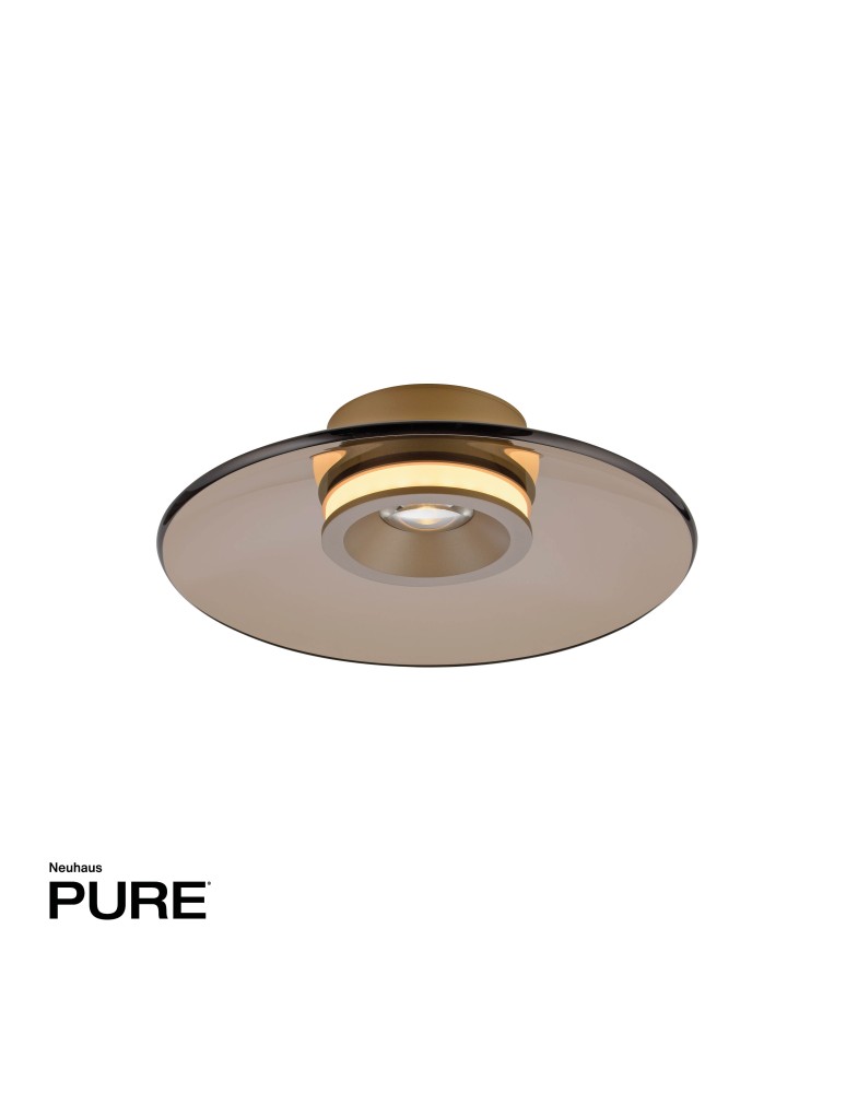 Paul Neuhaus Pure Moon Lampa Sufitowa Brązowy 6094-97