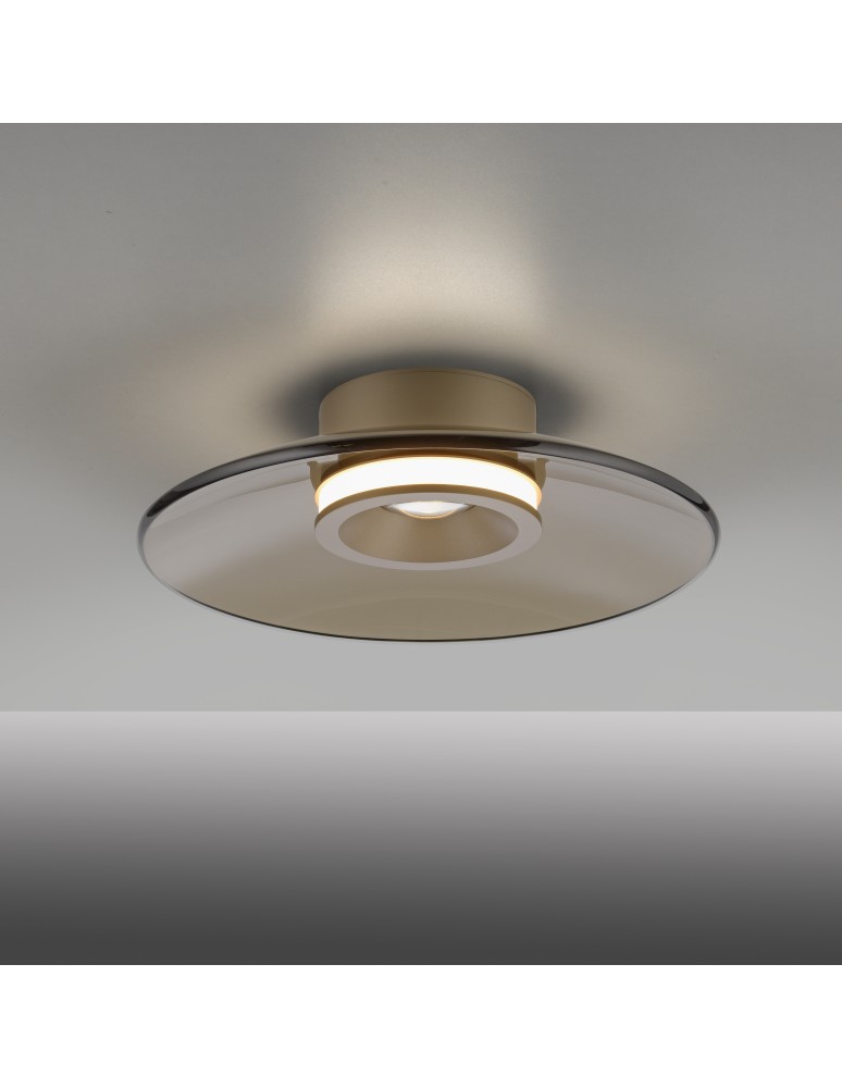 Paul Neuhaus Pure Moon Lampa Sufitowa Brązowy 6094-97