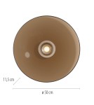 Paul Neuhaus Pure Moon Lampa Sufitowa Brązowy 6095-97