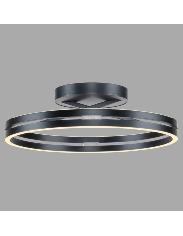 Paul Neuhaus Pure Loop Lampa Sufitowa Szary 6552-15