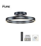 Paul Neuhaus Pure Loop Lampa Sufitowa Szary 6552-15