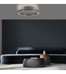 Paul Neuhaus Pure Loop Lampa Sufitowa Szary 6552-15