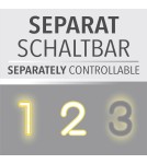 Paul Neuhaus Pure Loop Lampa Sufitowa Szary 6552-15