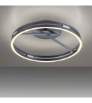 Paul Neuhaus Pure Loop Lampa Sufitowa Szary 6552-15