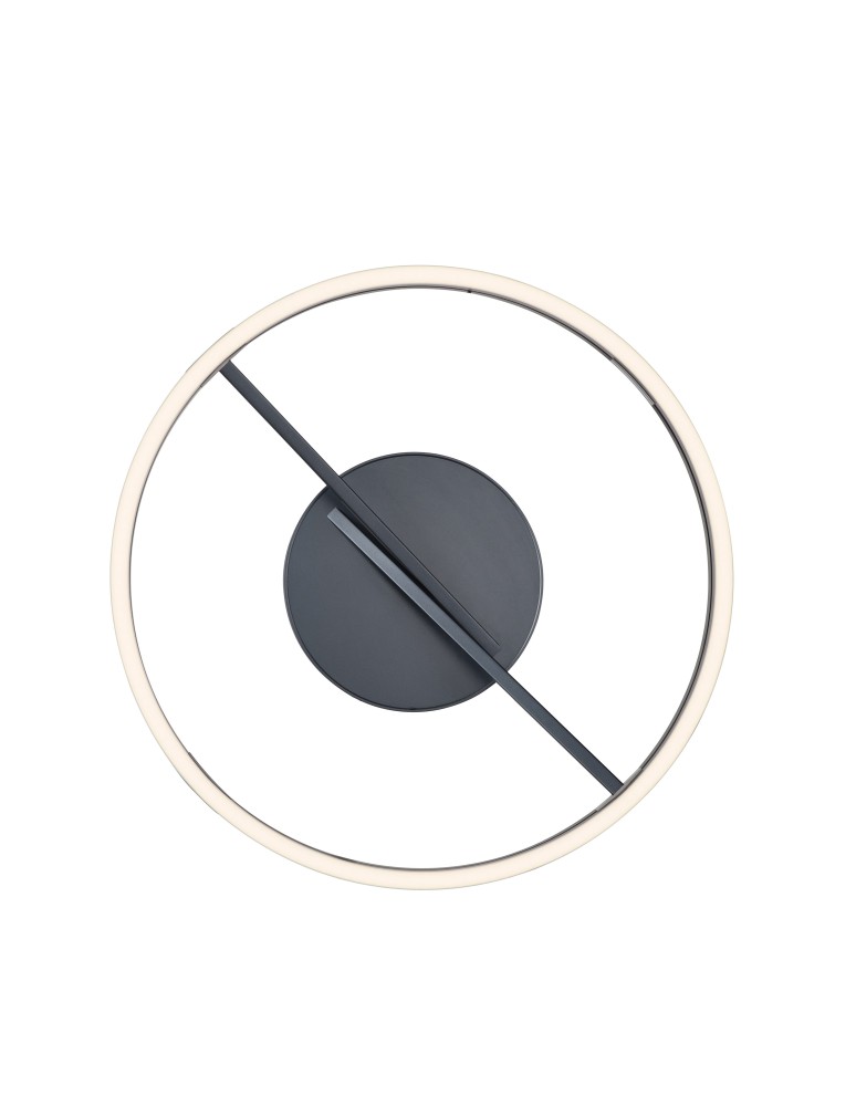 Paul Neuhaus Pure Loop Lampa Sufitowa Szary 6552-15