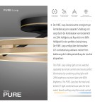Paul Neuhaus Pure Loop Lampa Sufitowa Czarny/Matowy Mosiądz 6552-68