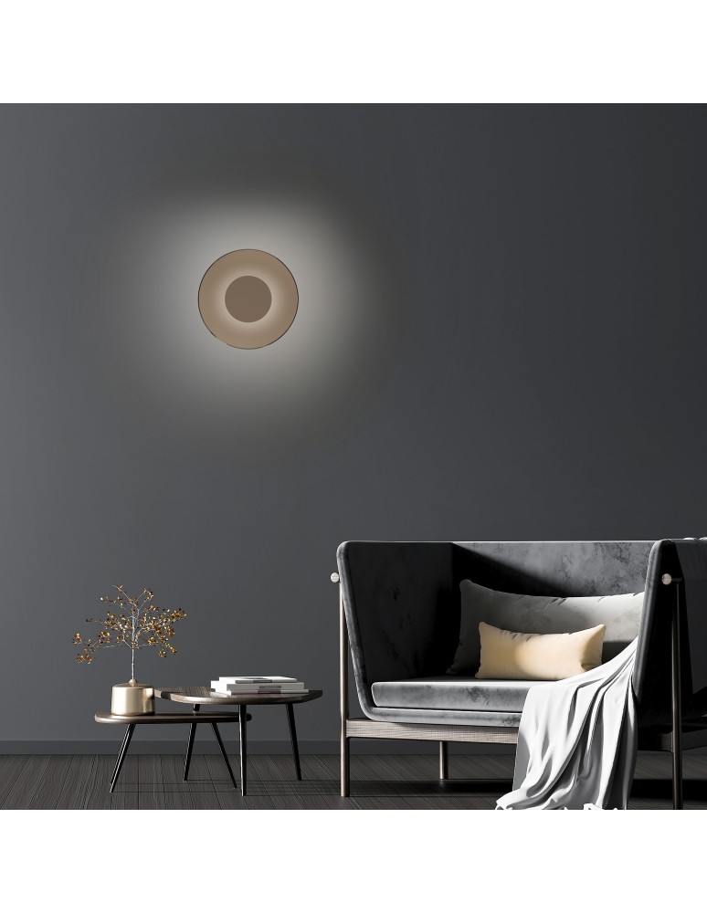 Paul Neuhaus Pure Moon Kinkiet/Lampa Sufitowa Brązowy 9594-97