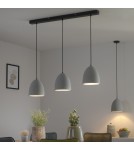 Paul Neuhaus Eton Lampa Wisząca Szary/Czarny 2231-22