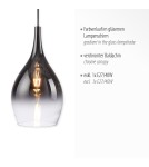 Paul Neuhaus Pilua Lampa Wisząca Chrom 2061-17
