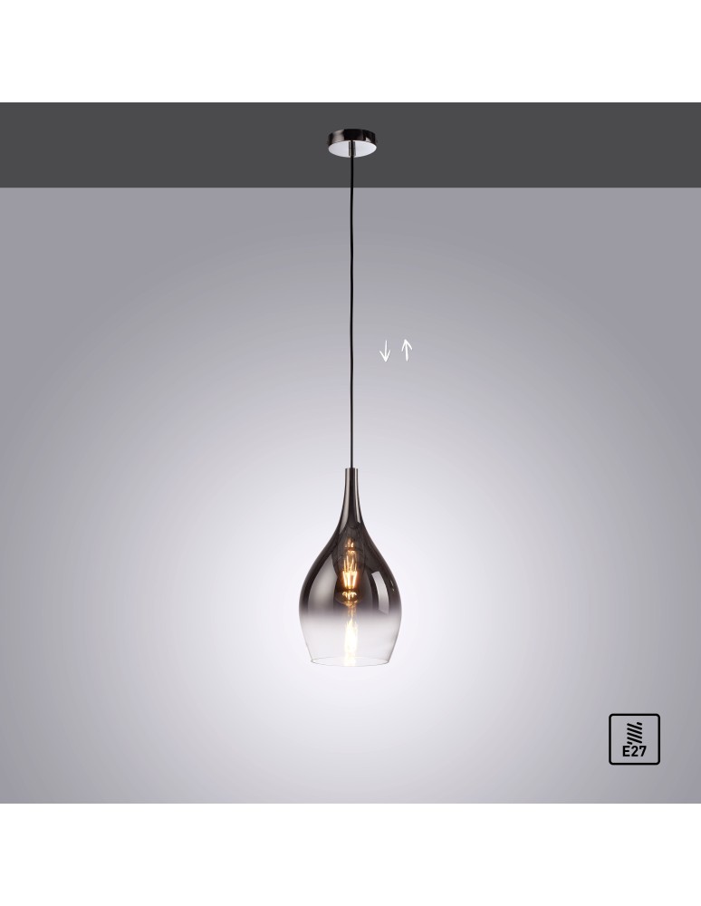 Paul Neuhaus Pilua Lampa Wisząca Chrom 2061-17