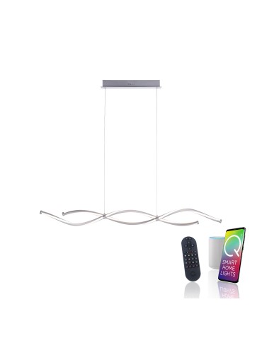 Paul Neuhaus Q-Malina Lampa Wisząca Stalowy 2339-55 - product 2