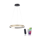 Paul Neuhaus Q-Beluga Lampa Wisząca Matowy Mosiądz 2051-60