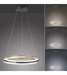 Paul Neuhaus Q-Beluga Lampa Wisząca Matowy Mosiądz 2051-60