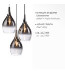 Paul Neuhaus Pilua Lampa Wisząca Chrom 2062-17