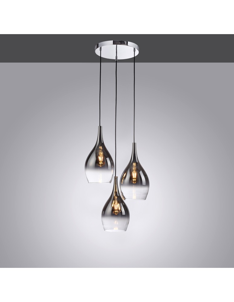 Paul Neuhaus Pilua Lampa Wisząca Chrom 2062-17