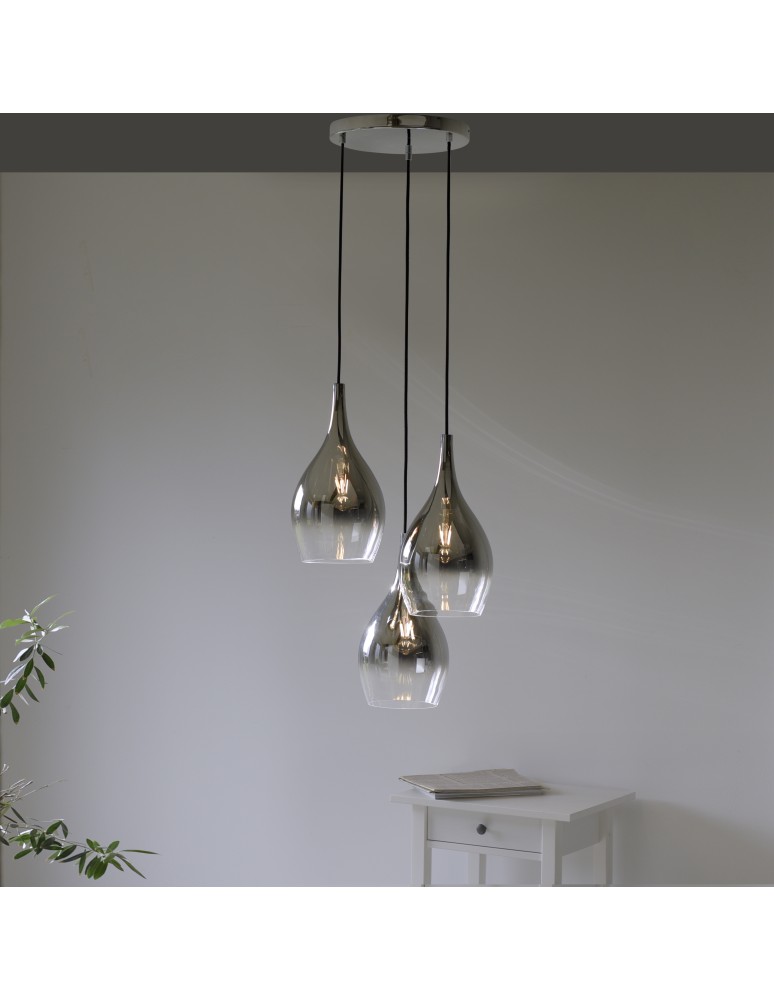 Paul Neuhaus Pilua Lampa Wisząca Chrom 2062-17