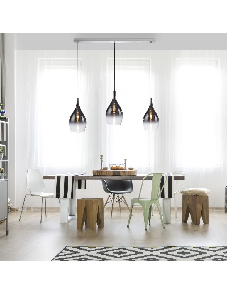 Paul Neuhaus Pilua Lampa Wisząca Chrom 2063-17