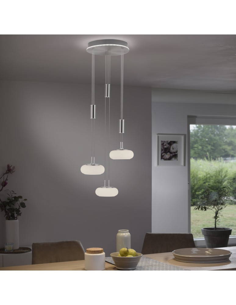 Paul Neuhaus Q-Etienne Lampa Wisząca Stalowy 2078-55