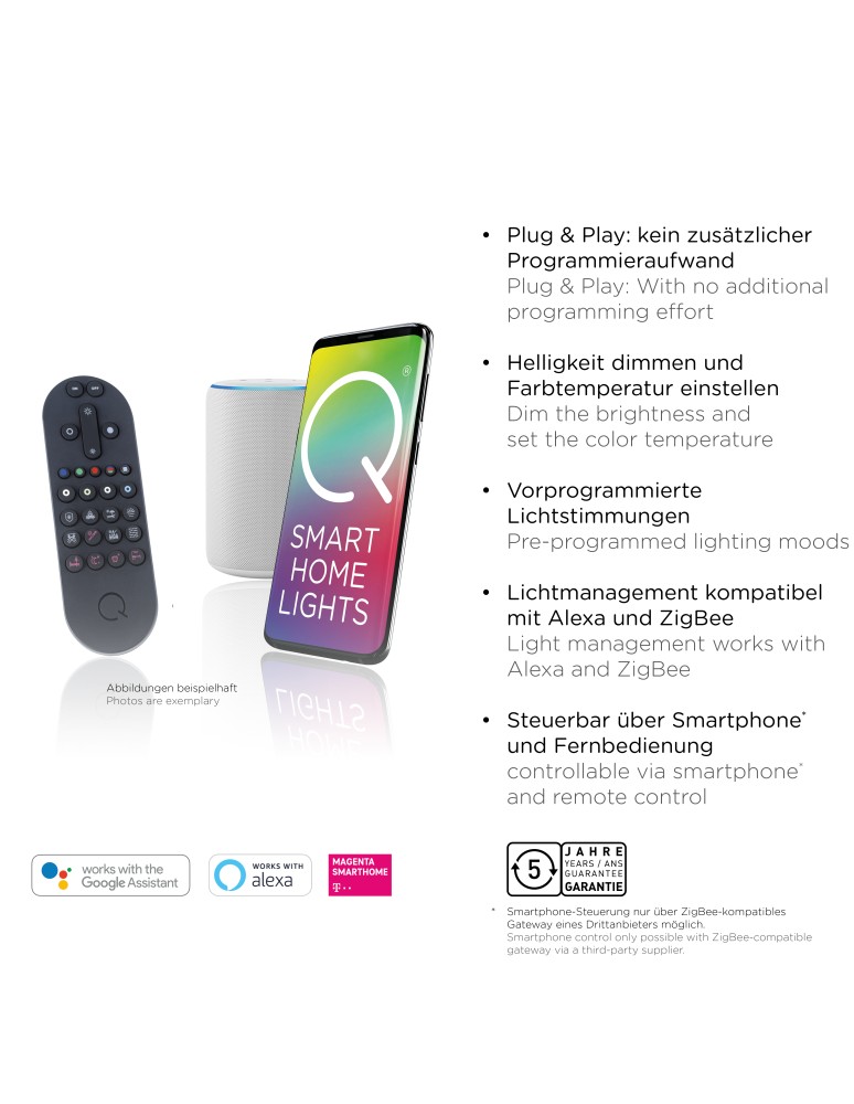 Paul Neuhaus Q-Etienne Lampa Wisząca Mosiądz 2078-60