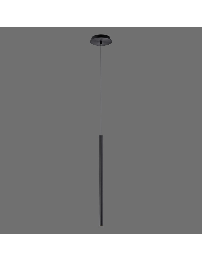 Paul Neuhaus Flute Lampa Wisząca Czarny 2111-18