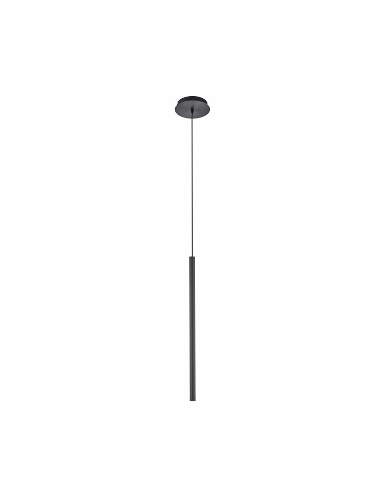 Paul Neuhaus Flute Lampa Wisząca Czarny 2111-18