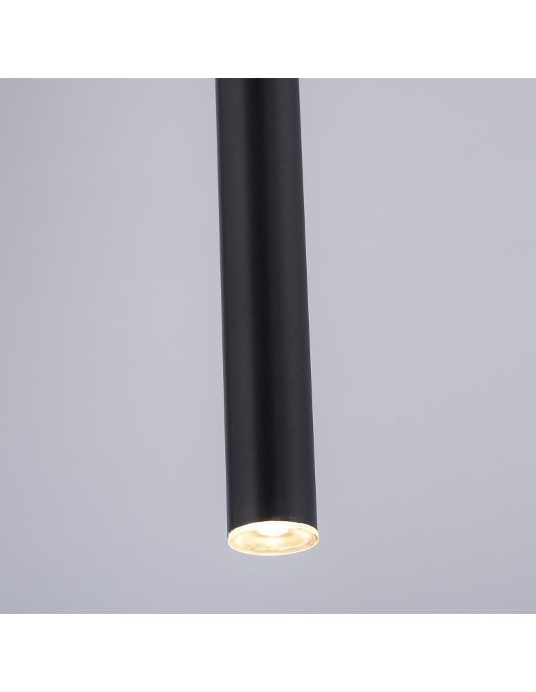 Paul Neuhaus Flute Lampa Wisząca Czarny 2111-18