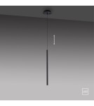 Paul Neuhaus Flute Lampa Wisząca Czarny 2111-18