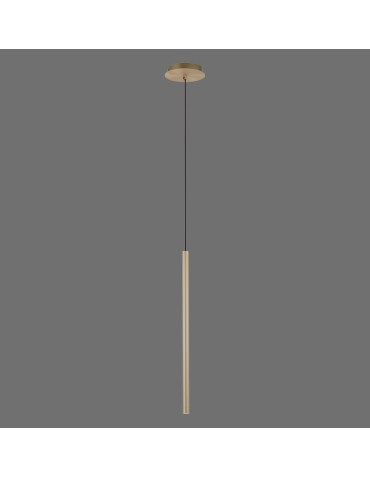 Paul Neuhaus Flute Lampa Wisząca Matowy Mosiądz 2111-60