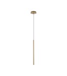 Paul Neuhaus Flute Lampa Wisząca Matowy Mosiądz 2111-60