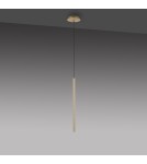 Paul Neuhaus Flute Lampa Wisząca Matowy Mosiądz 2111-60