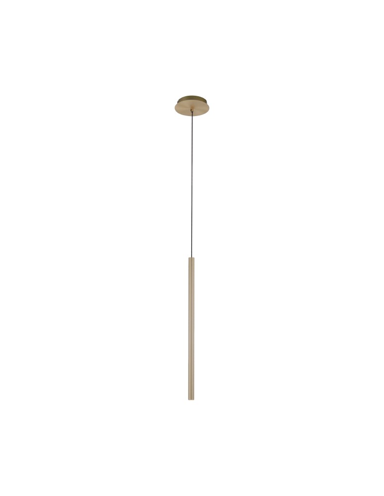 Paul Neuhaus Flute Lampa Wisząca Matowy Mosiądz 2111-60