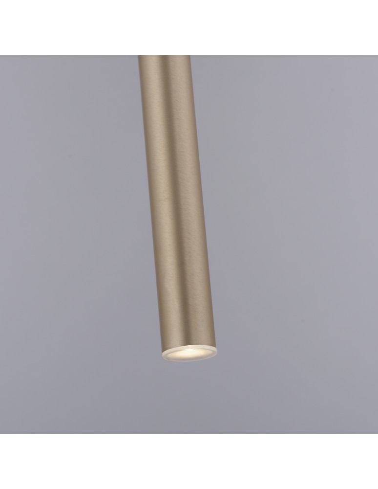 Paul Neuhaus Flute Lampa Wisząca Matowy Mosiądz 2111-60