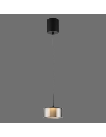 Paul Neuhaus Rika Lampa Wisząca Czarny/Smoky 2112-18