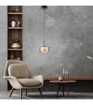 Paul Neuhaus Rika Lampa Wisząca Czarny/Smoky 2112-18