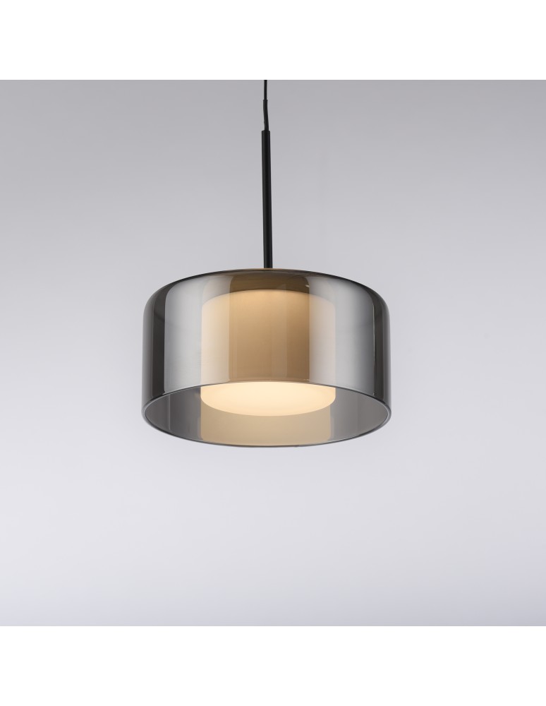 Paul Neuhaus Rika Lampa Wisząca Czarny/Smoky 2112-18