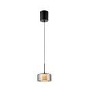 Paul Neuhaus Rika Lampa Wisząca Czarny/Smoky 2112-18