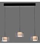 Paul Neuhaus Rika Lampa Wisząca Czarny/Smoky 2113-18