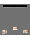 Zobacz Paul Neuhaus Rika Lampa Wisząca Czarny/Smoky 2113-18